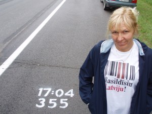 355 km uz Vidzemes šosejas