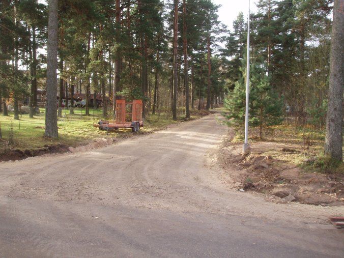 Jauns ceļš ir iespējams, vecā pārvietošana - nē.